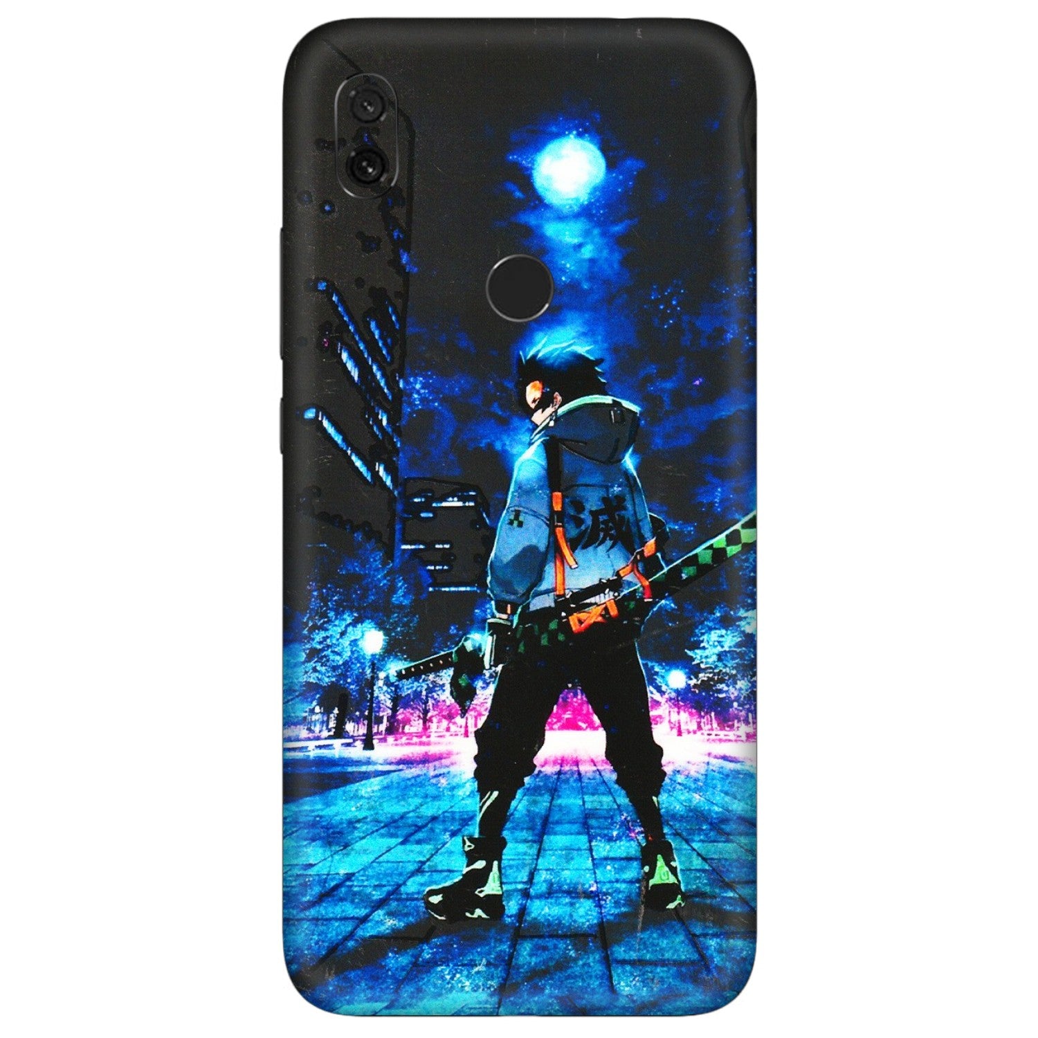 Xiaomi Redmi Phone Skins (All Models) - Demon Slayer Sword - 3D Embossed Finish (L-247) Redmi Y3