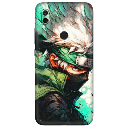 Xiaomi Redmi Phone Skins (All Models) - Kakashi Side Profile - 3D Embossed Finish (L-249) Redmi Y3