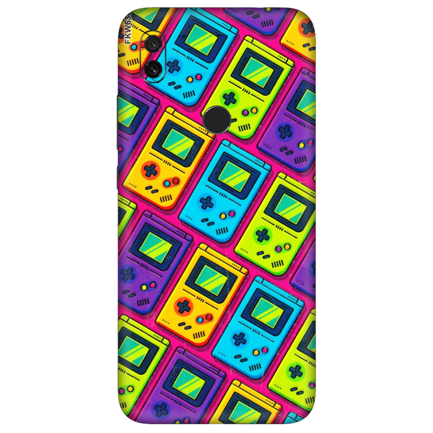 Xiaomi Redmi Phone Skins (All Models) - Gameboy Colourful - 3D Embossed Finish (L-266) Redmi Y3