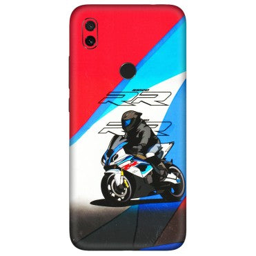 Xiaomi Redmi Phone Skins (All Models) - Bikers Love - 3D Embossed Finish (L-58) Redmi Y3