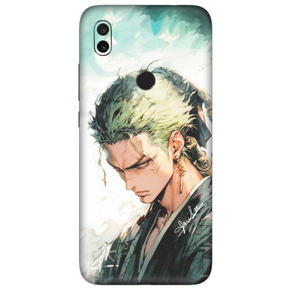 Xiaomi Redmi Phone Skins (All Models) - Pirate Hunter One Piece Anime - Matte Finish (M-157) Redmi Y3