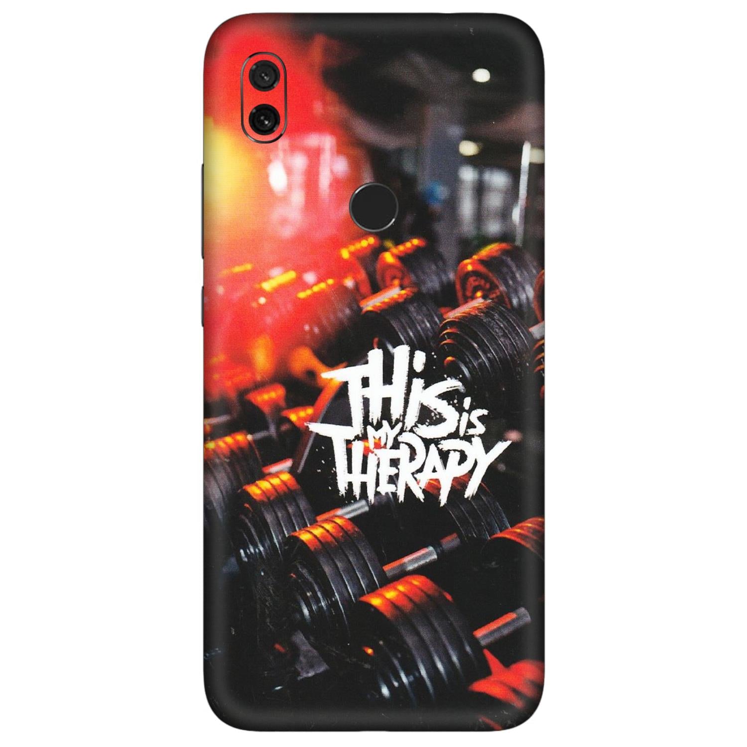 Xiaomi Redmi Phone Skins (All Models) - GYM Lover Therapy - Matte Finish (M-160) Redmi Y3