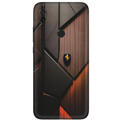 Xiaomi Redmi Phone Skins (All Models) - Lambo Beauty Wood Pattern Sober - Matte Finish (M-51) Redmi Y3