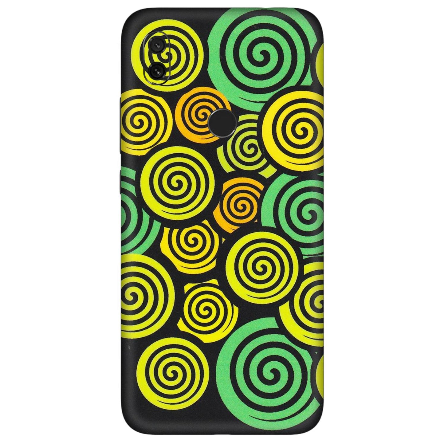 Xiaomi Redmi Phone Skins (All Models) - Crazy Spiral - Matte Finish (M-91) Redmi Y3
