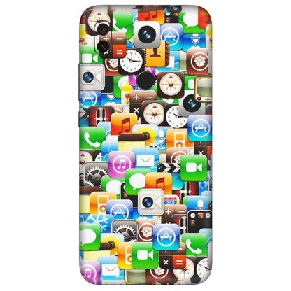 Xiaomi Redmi Phone Skins (All Models) - All Apple Icons - Matte Finish (M-93) Redmi Y3