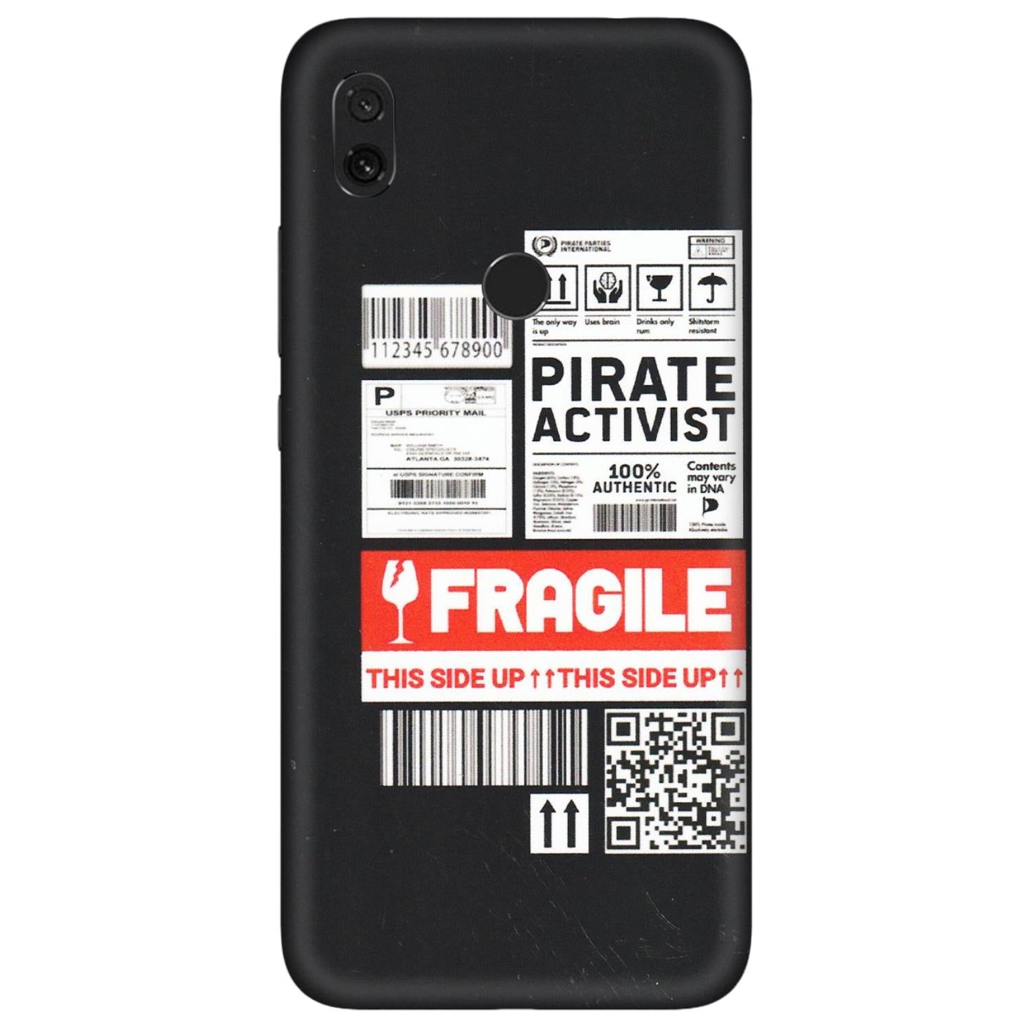 Xiaomi Redmi Phone Skins (All Models) - Handle With Care - Matte Finish (M-99) Redmi Y3