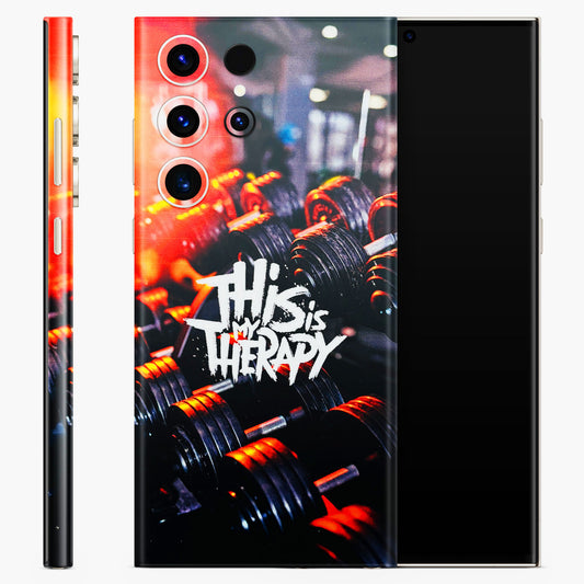 GYM Lover Therapy Matte Finish Phone Skin
