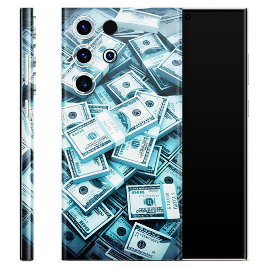 Hundred Dollar Bill Matte Finish Phone Skin