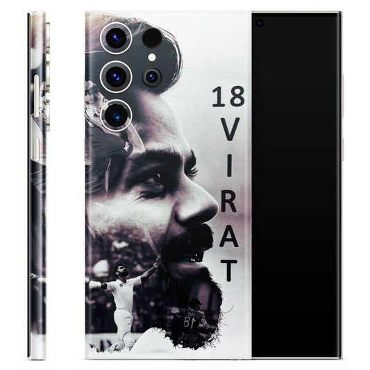 Virat Kohli Cricketer Matte Finish Phone Skin