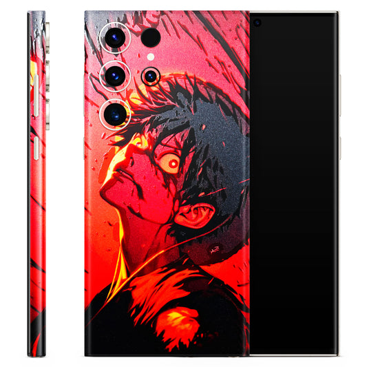 D.Luffy Power Up One Piece Anime 3D Embossed Phone Skin