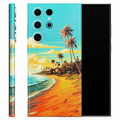 Miami Beach Matte Finish Phone Skin