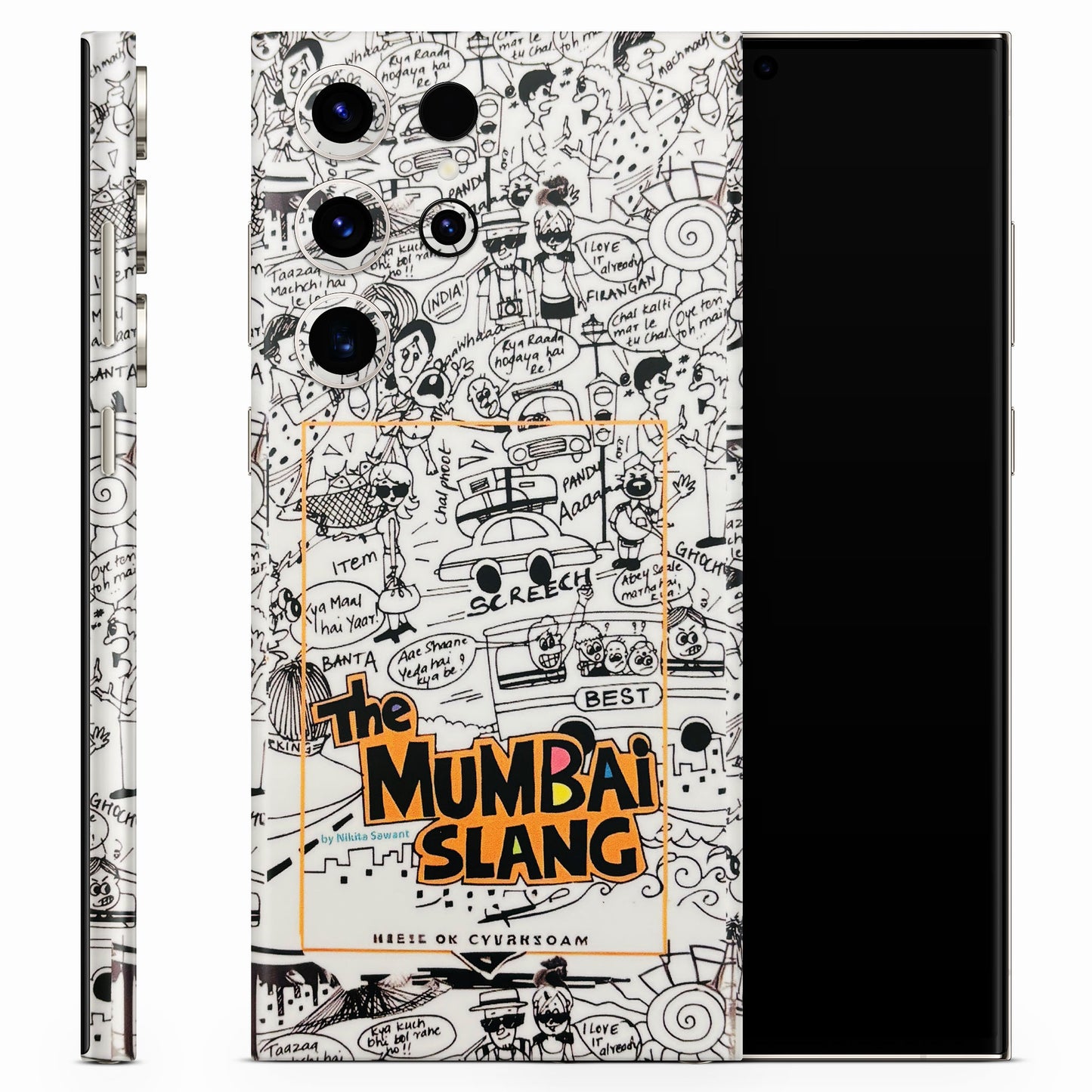 The Mumbai Slang Matte Finish Phone Skin