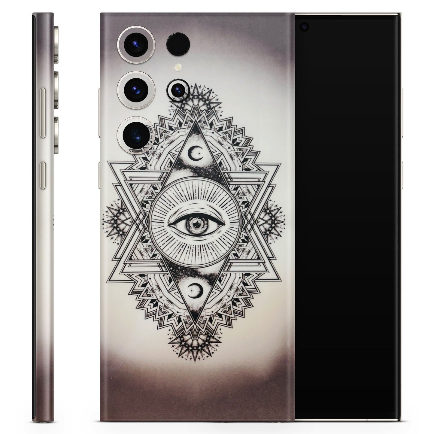 Tranzy Series Illuminati Great Eye Matte Finish Phone Skin