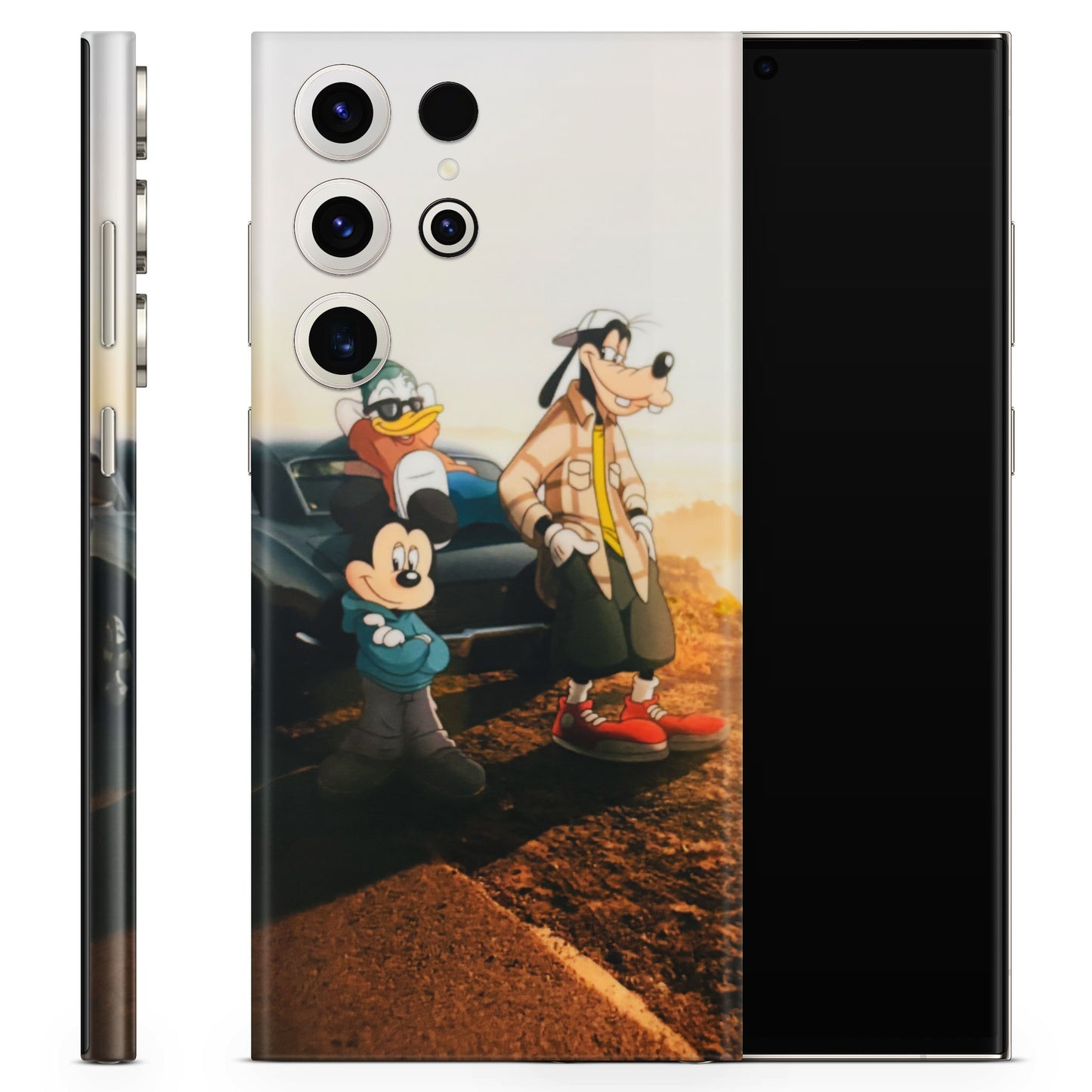 Tranzy Series Hello Mr. Goofy Matte Finish Phone Skin