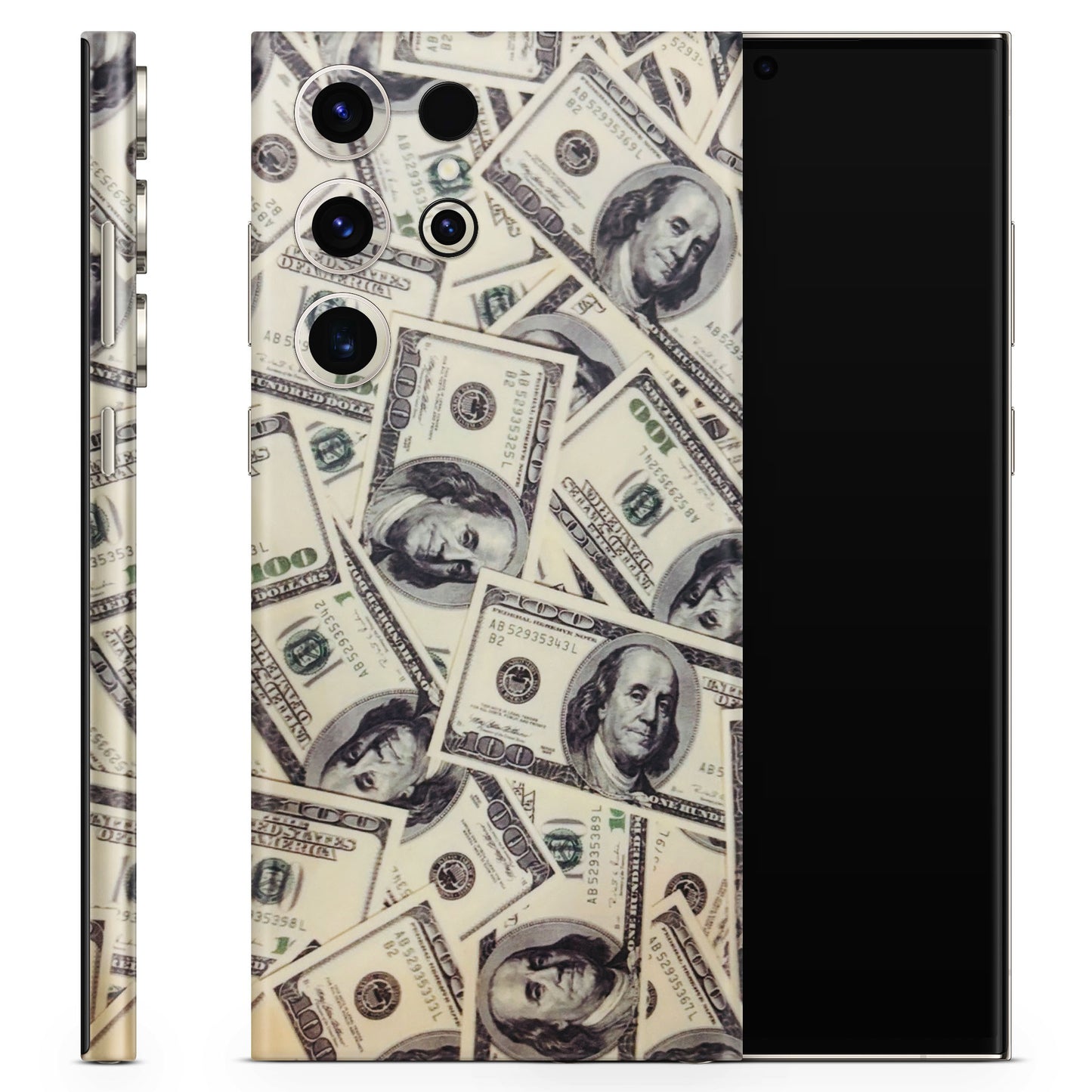 Tranzy Series Dollar Lover Matte Finish Phone Skin