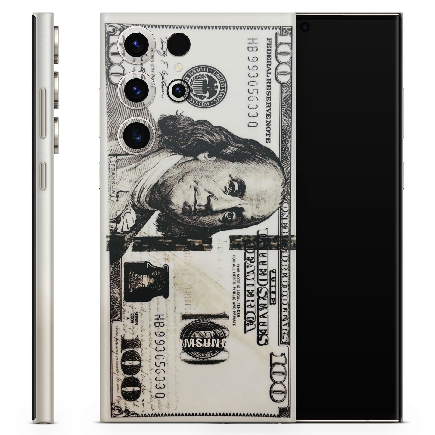 Tranzy Series 100 Dollar Currency Matte Finish Phone Skin