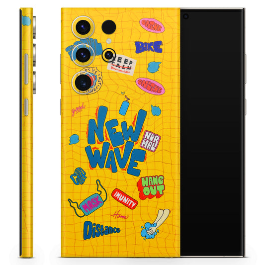 New Wave Life Matte Finish Phone Skin