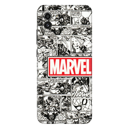 Samsung A/S Series Phone Skins (All Models) - Marvel Comic - 3D Embossed Finish (L-171) Samsung Galaxy A03