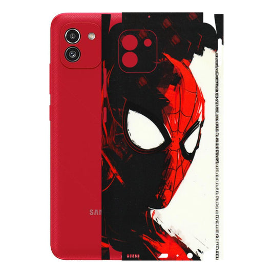 Samsung A/S Series Phone Skins (All Models) - Spiderman Killer Face - 3D Embossed Finish (L-17) Samsung Galaxy A03