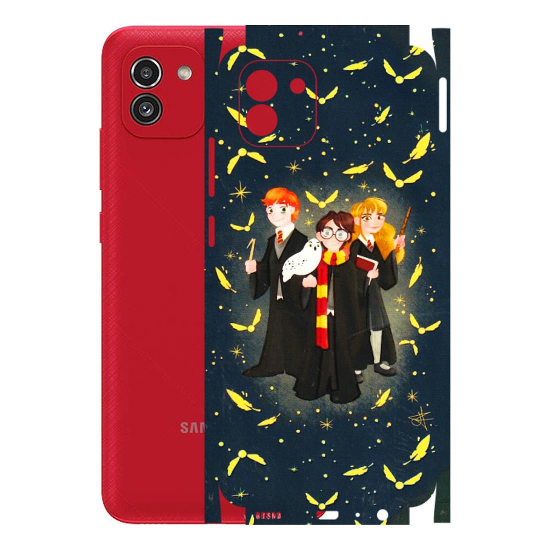 Samsung A/S Series Phone Skins (All Models) - Harry Potter - 3D Embossed Finish (L-183) Samsung Galaxy A03