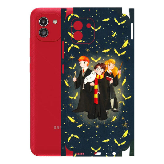 Samsung A/S Series Phone Skins (All Models) - Harry Potter - 3D Embossed Finish (L-183) Samsung Galaxy A03