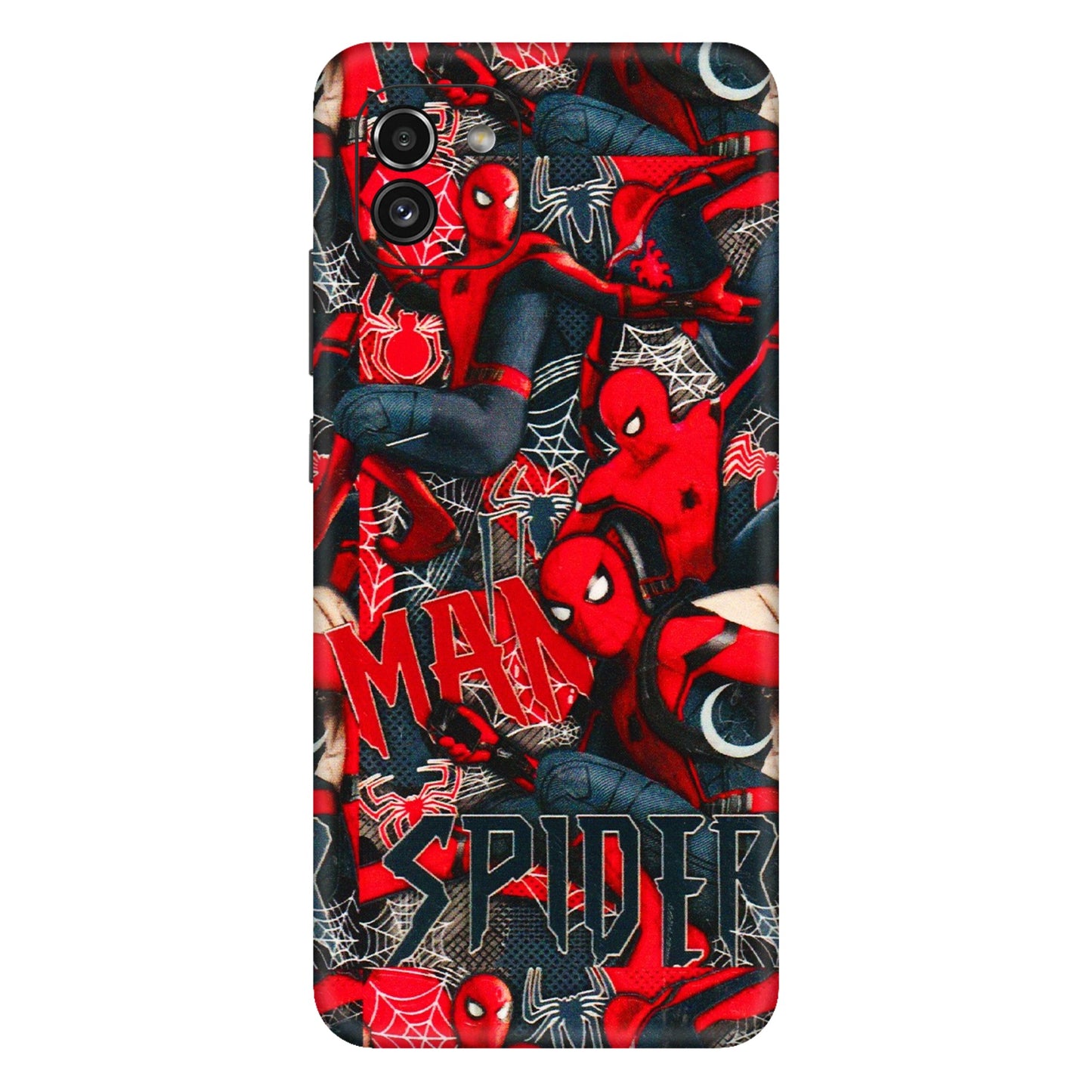 Samsung A/S Series Phone Skins (All Models) - SpiderMan Cool - 3D Embossed Finish (L-188) Samsung Galaxy A03