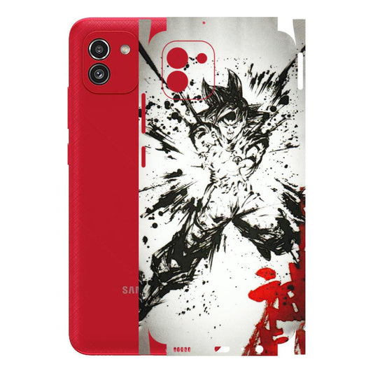 Samsung A/S Series Phone Skins (All Models) - DBZ - 3D Embossed Finish (L-206) Samsung Galaxy A03