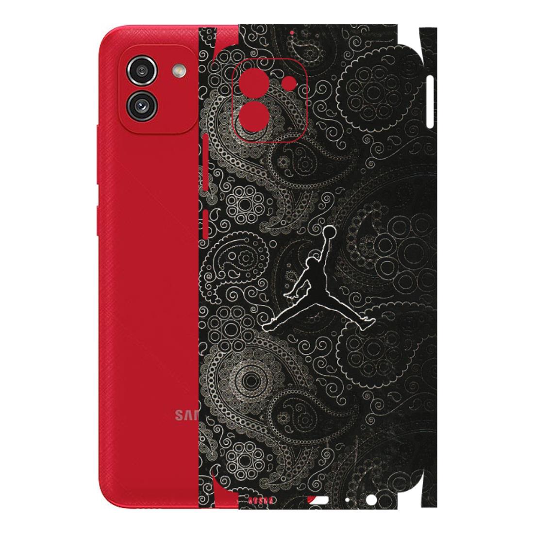 Samsung A/S Series Phone Skins (All Models) - Basketball Player Artwork - 3D Embossed Finish (L-215) Samsung Galaxy A03