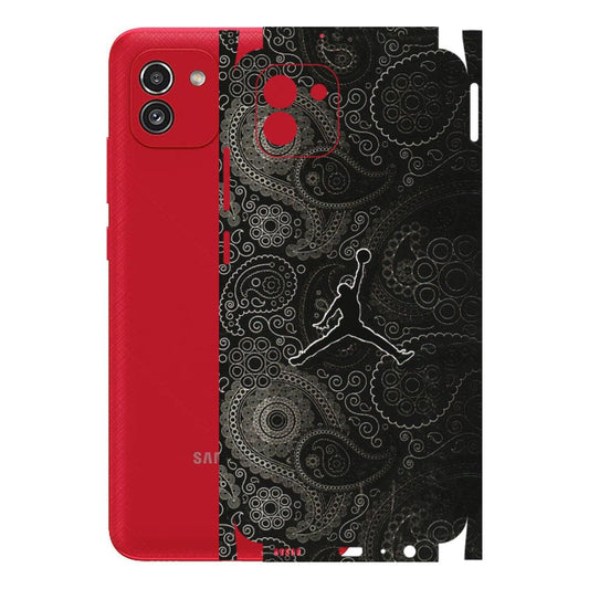 Samsung A/S Series Phone Skins (All Models) - Basketball Player Artwork - 3D Embossed Finish (L-215) Samsung Galaxy A03