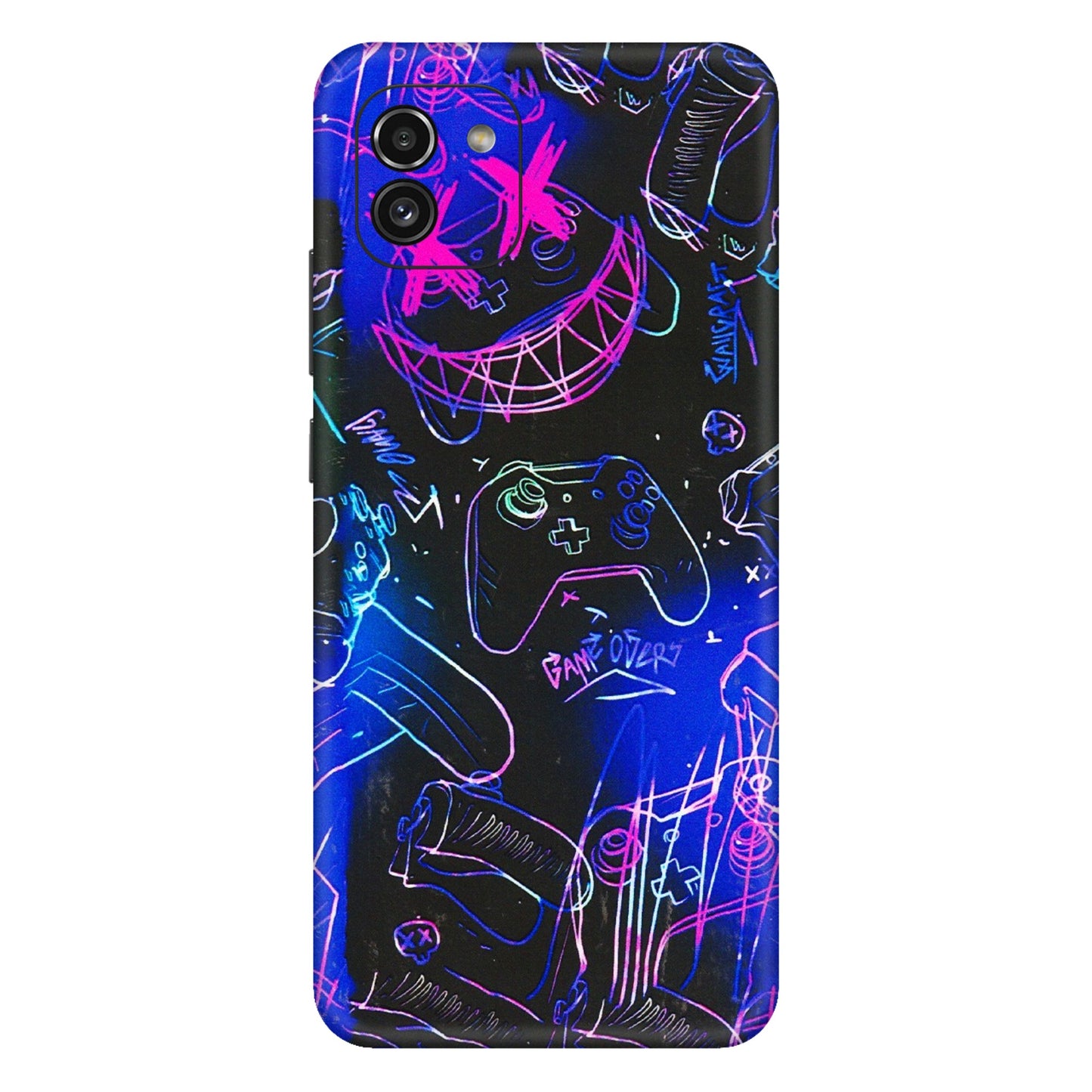 Samsung A/S Series Phone Skins (All Models) - Gamers Paradise - 3D Embossed Finish (L-258) Samsung Galaxy A03