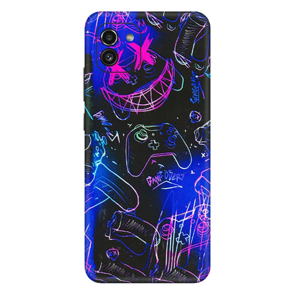Samsung A/S Series Phone Skins (All Models) - Gamers Paradise - 3D Embossed Finish (L-258) Samsung Galaxy A03