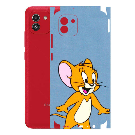 Samsung A/S Series Phone Skins (All Models) - Jerry - 3D Embossed Finish (L-259) Samsung Galaxy A03