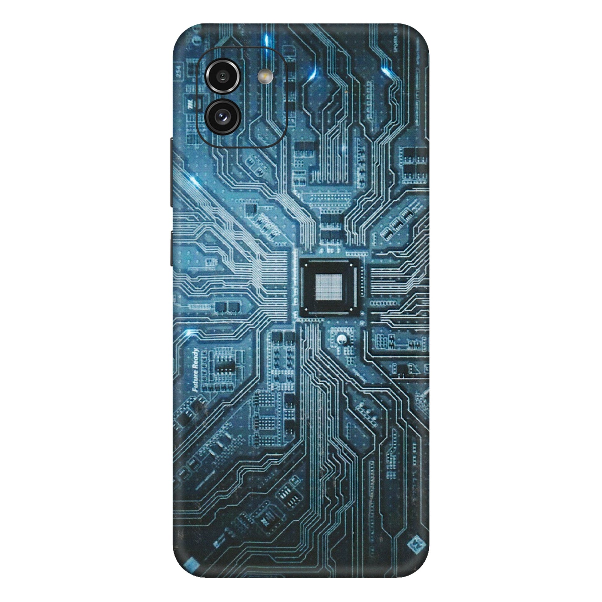 Samsung A/S Series Phone Skins (All Models) - Original Circuit - 3D Embossed Finish (L-267) Samsung Galaxy A03