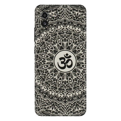 Samsung A/S Series Phone Skins (All Models) - Aum Elegant Mandala - 3D Embossed Finish (L-62) Samsung Galaxy A03