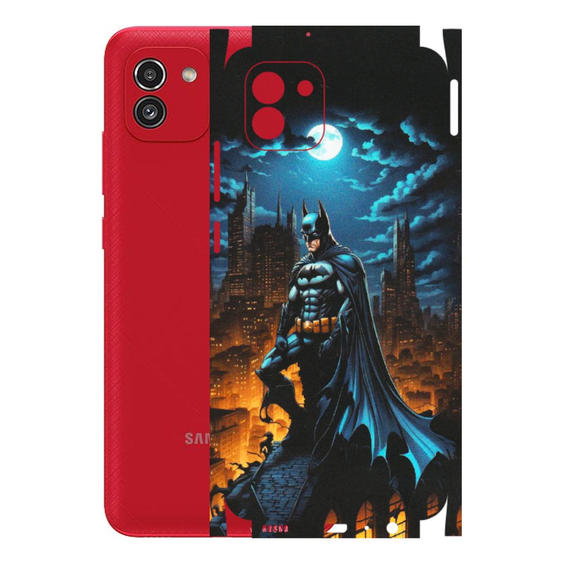 Samsung A/S Series Phone Skins (All Models) - Batman Arkham City - Matte Finish (M-01) Samsung Galaxy A03