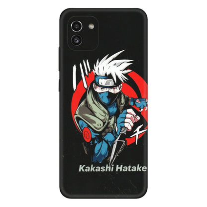 Samsung A/S Series Phone Skins (All Models) - Naruto Kakashi Hatake Killer - Matte Finish (M-114) Samsung Galaxy A03