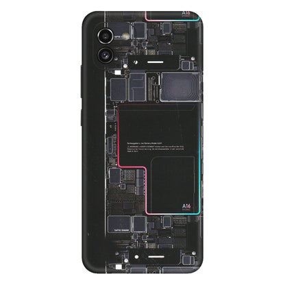 Samsung A/S Series Phone Skins (All Models) - Motherboard Circuit Layout - Matte Finish (M-117) Samsung Galaxy A03