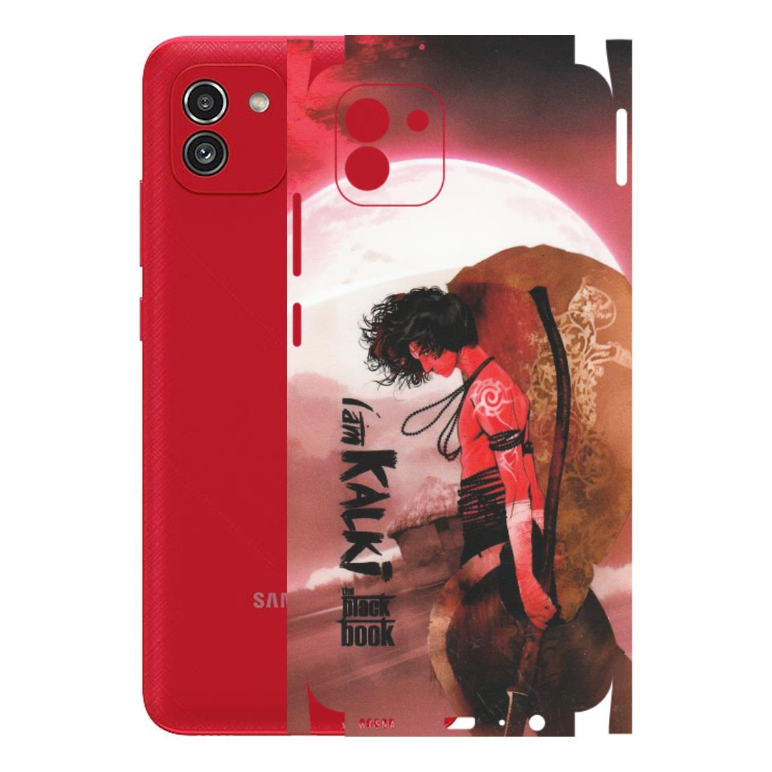 Samsung A/S Series Phone Skins (All Models) - The Black Book Kalia Anime - Matte Finish (M-129) Samsung Galaxy A03