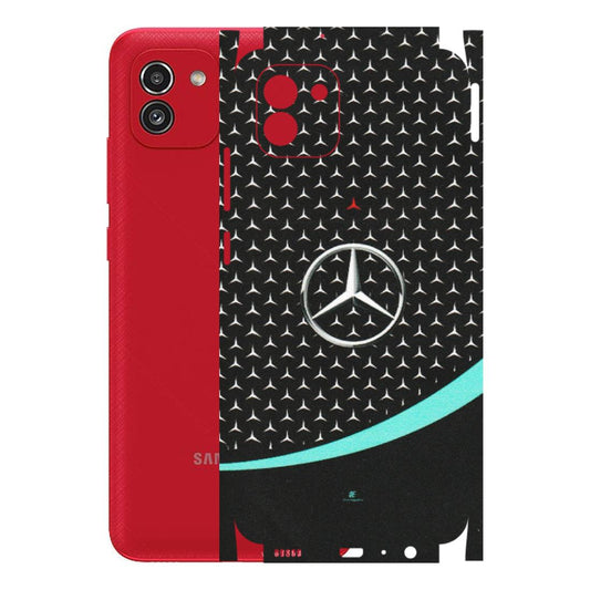 Samsung A/S Series Phone Skins (All Models) - Benz Classy - Matte Finish (M-13) Samsung Galaxy A03