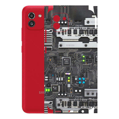 Samsung A/S Series Phone Skins (All Models) - Motherboard Internals - Matte Finish (M-135) Samsung Galaxy A03