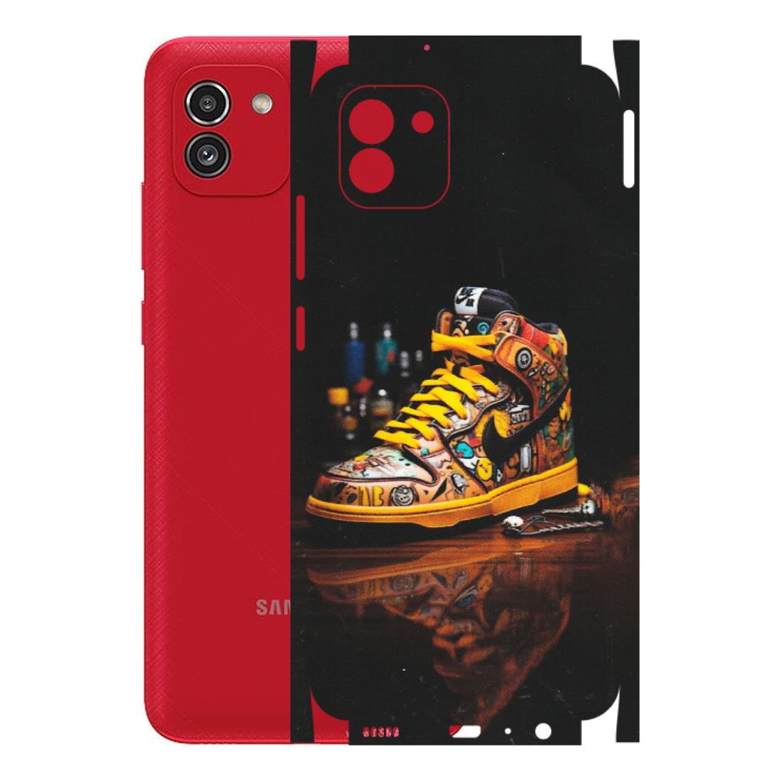 Samsung A/S Series Phone Skins (All Models) - Nike Air Jordan Lover - Matte Finish (M-137) Samsung Galaxy A03