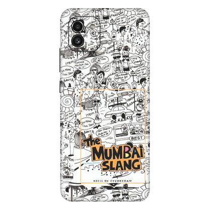 Samsung A/S Series Phone Skins (All Models) - The Mumbai Slang - Matte Finish (M-142) Samsung Galaxy A03