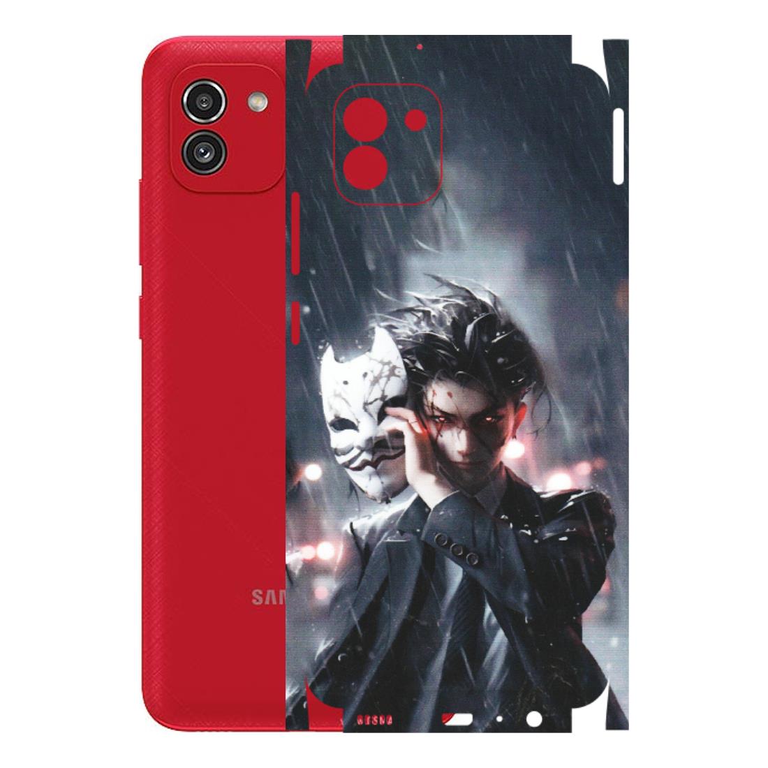 Samsung A/S Series Phone Skins (All Models) - Kimestsu No Yaiba Anime - Matte Finish (M-154) Samsung Galaxy A03