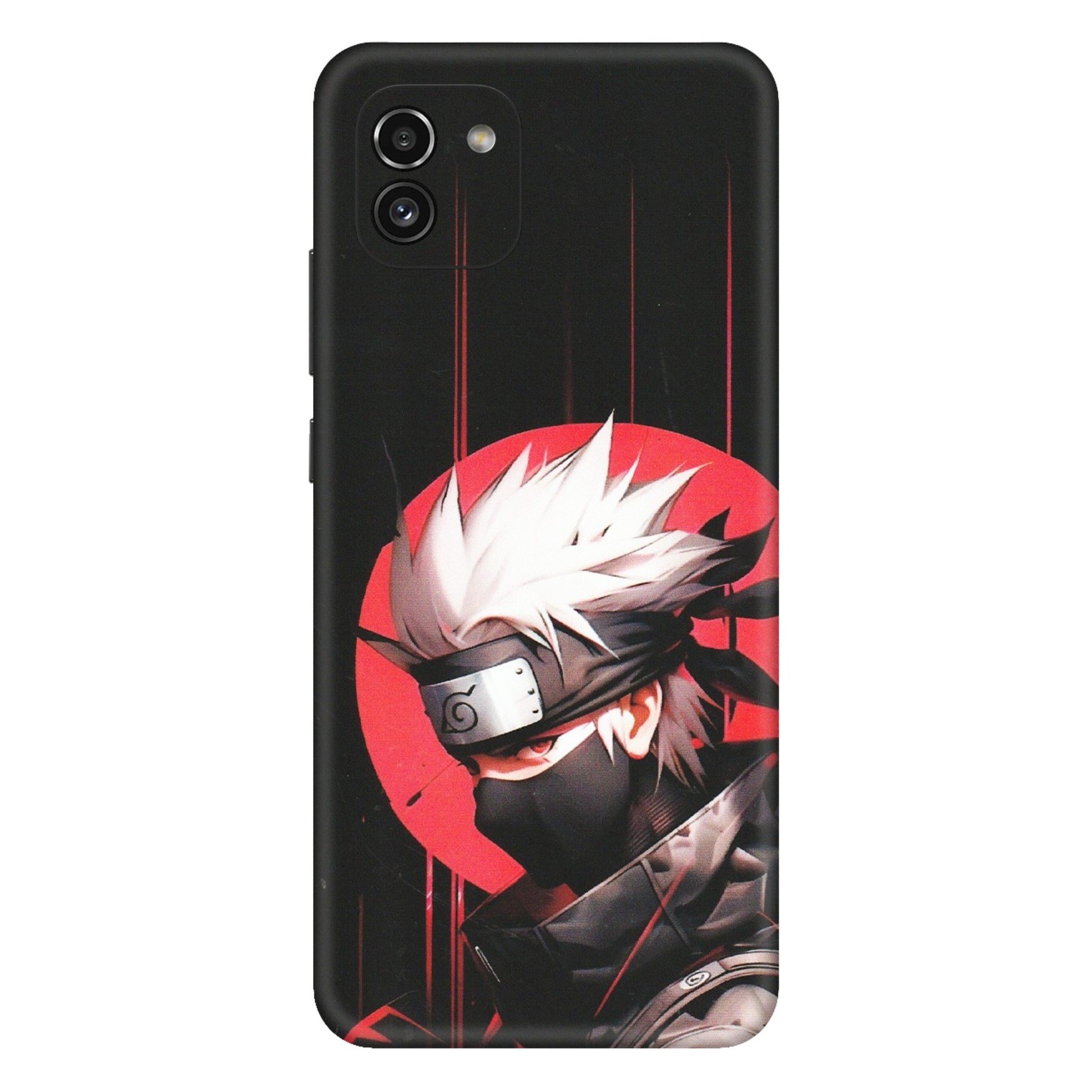 Samsung A/S Series Phone Skins (All Models) - Naruto Anime Blood - Matte Finish (M-170) Samsung Galaxy A03