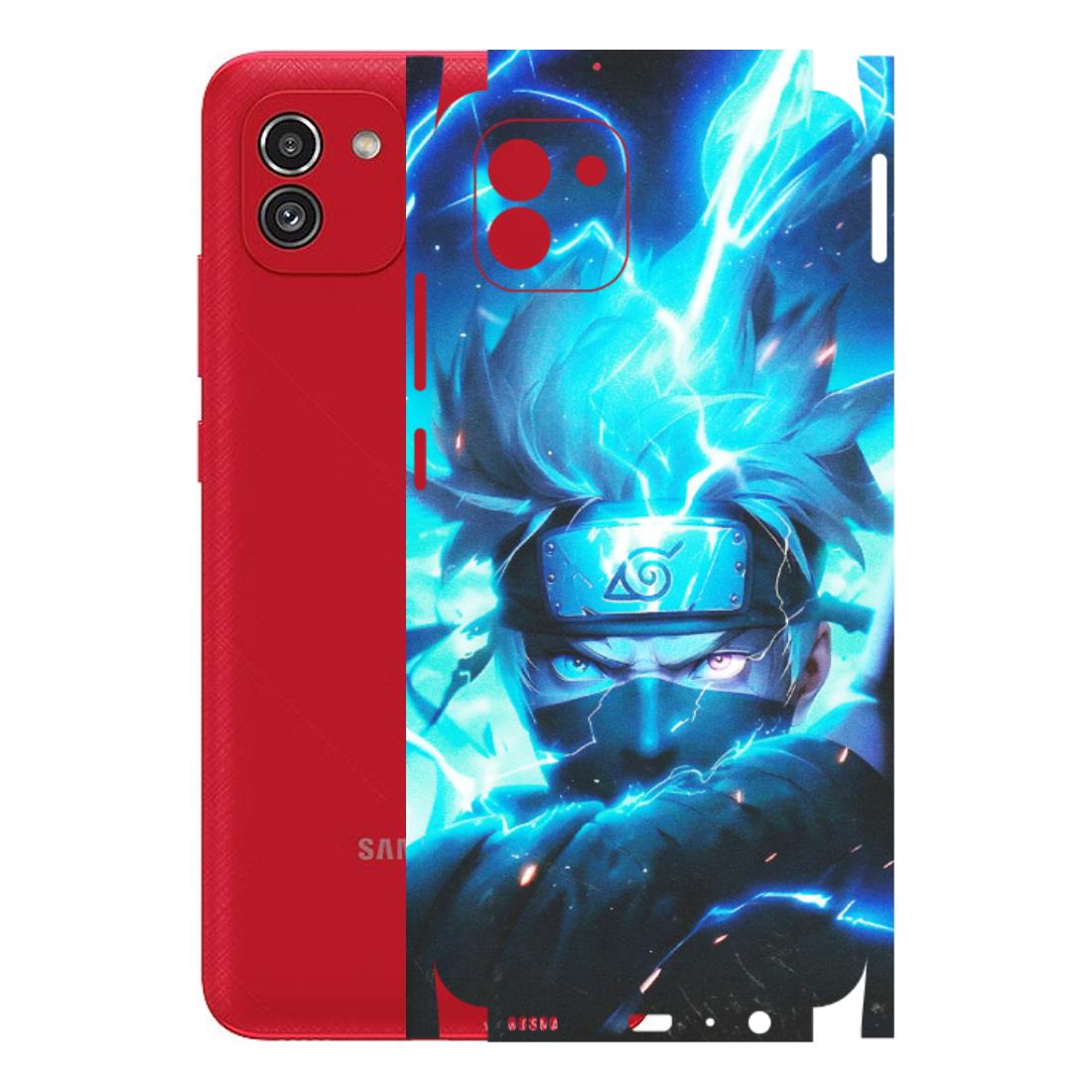 Samsung A/S Series Phone Skins (All Models) - Naruto Storming Rage - Matte Finish (M-171) Samsung Galaxy A03