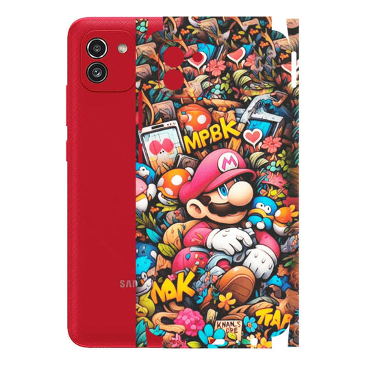 Samsung A/S Series Phone Skins (All Models) - BMW Logo Performance - Matte Finish (M-27) Samsung Galaxy A03