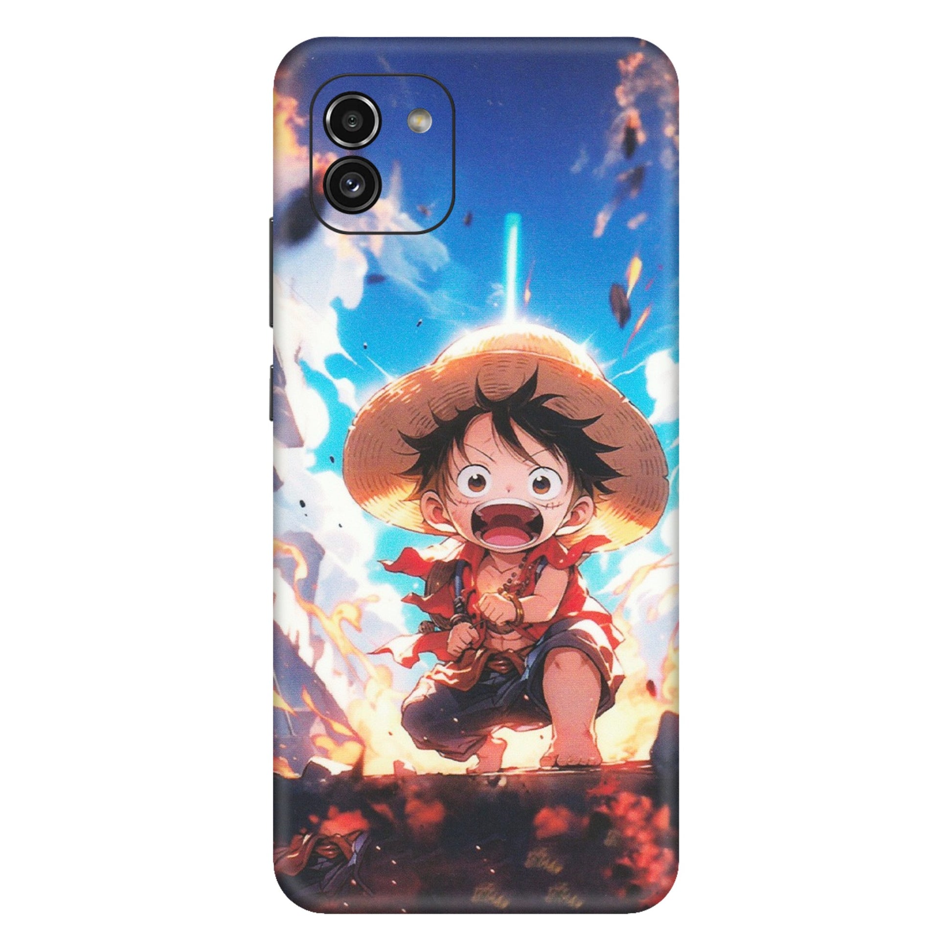 Samsung A/S Series Phone Skins (All Models) - Toon One Piece Cute Character - Matte Finish (M-35) Samsung Galaxy A03