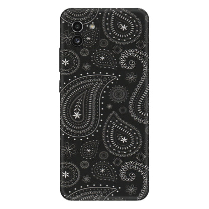 Samsung A/S Series Phone Skins (All Models) - Black Sober Kerry - Matte Finish (M-37) Samsung Galaxy A03
