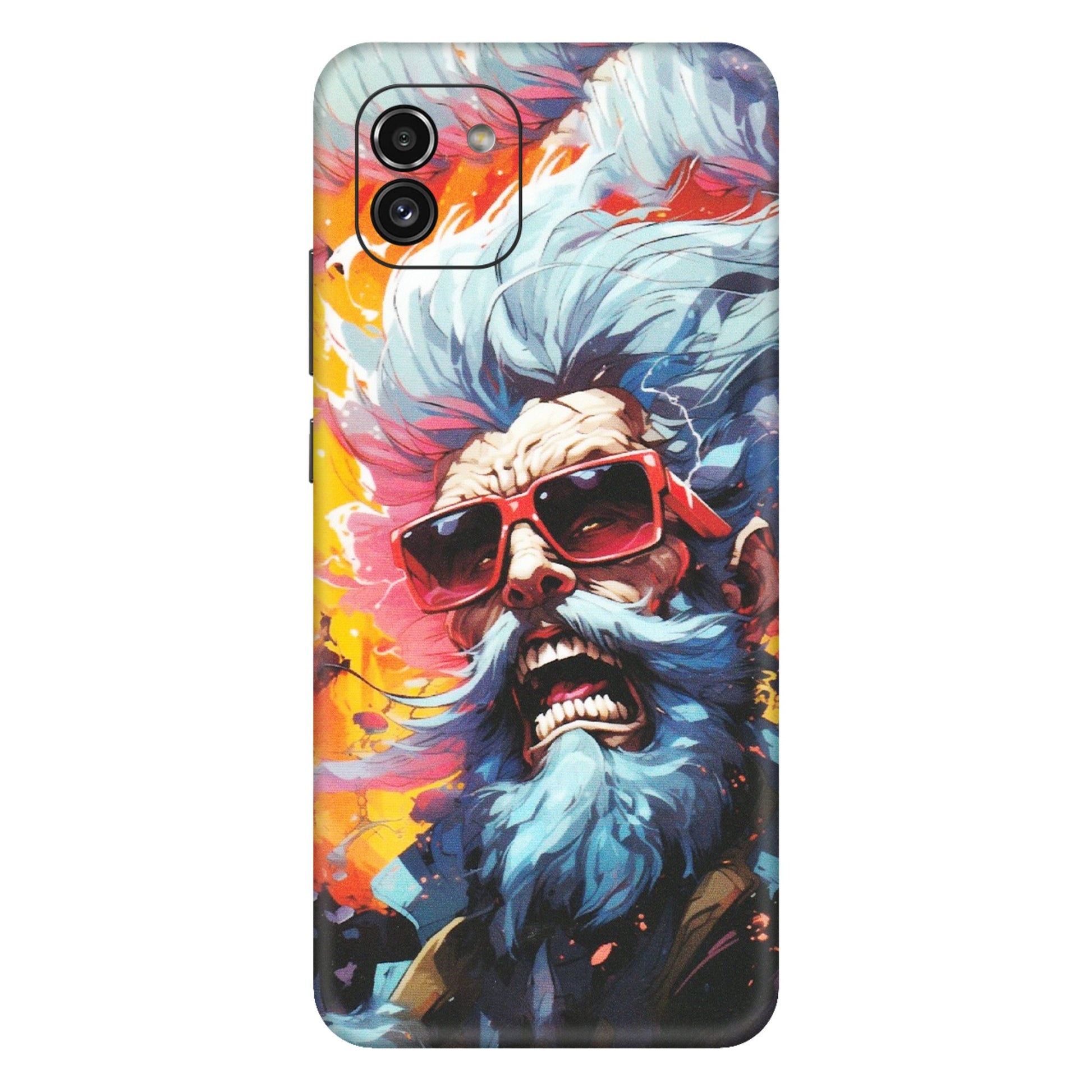 Samsung A/S Series Phone Skins (All Models) - Daddy Cool Character - Matte Finish (M-43) Samsung Galaxy A03