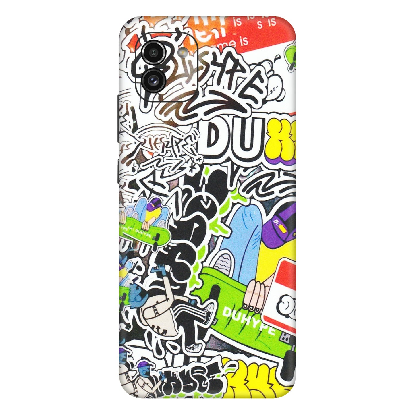 Samsung A/S Series Phone Skins (All Models) - Dope Graffiti - Matte Finish (M-61) Samsung Galaxy A03